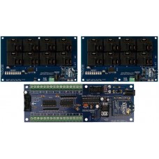 Contact Closure Transmitter to Multiple Receivers with 8 High-Power Relays